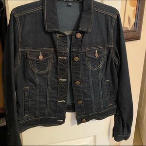 AE dark wash denim jacket